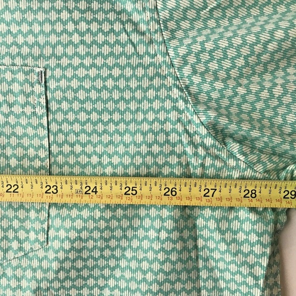 Across The Pond Men Size 3XL Green Button Down - Picture 5 of 8